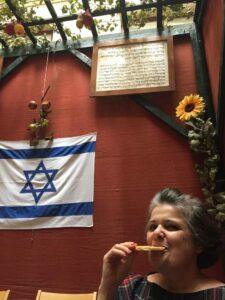 La Sukkah alla sinagoga di Modena