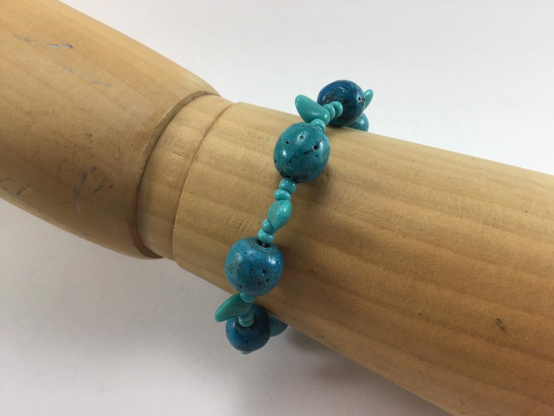 Bracciale con pietre di Turchese - immagine 3